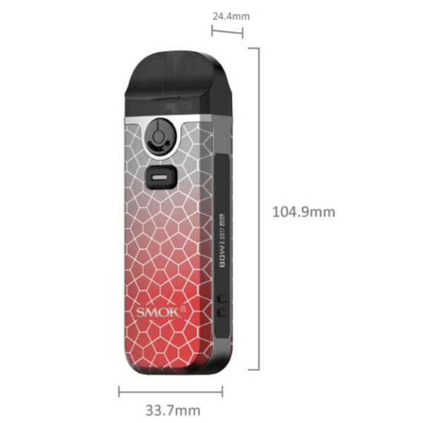 SMOK Nord 4 Pod Mod Kit - 80W Güç, 2000mAh Batarya | Antalya Likit - Görsel 3